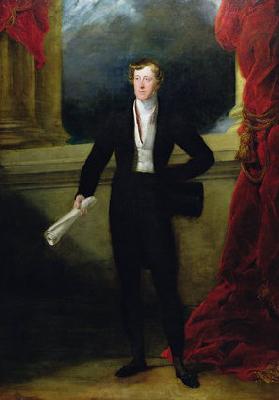 George Hayter William Spencer Cavendish, 6th Duke of Devonshire oil painting picture